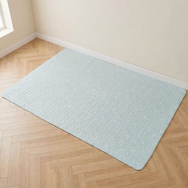 rabbit mat blue rabbit mat blue