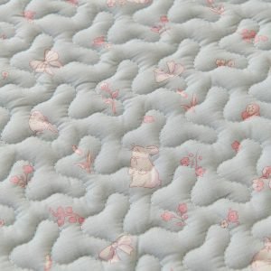 rabbit mat non slip blue