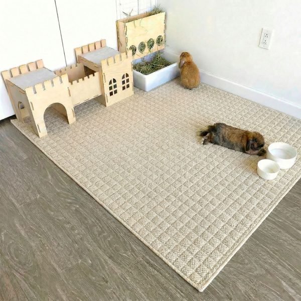 rabbit mat playmat for bunnies