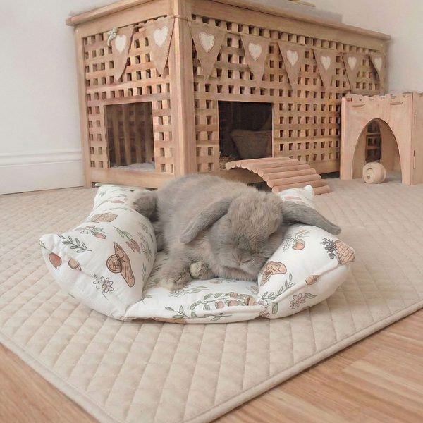 rabbit snuggle bed