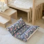 rabbit snuggle bed navy