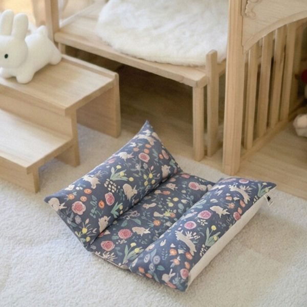 rabbit snuggle bed navy