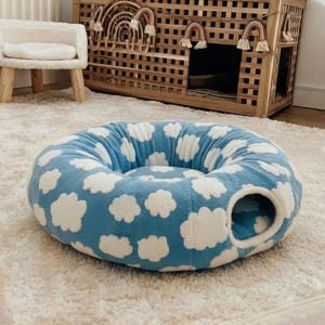 rabbit toy tunnel blue with cloud