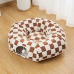 rabbit tunnel round brown