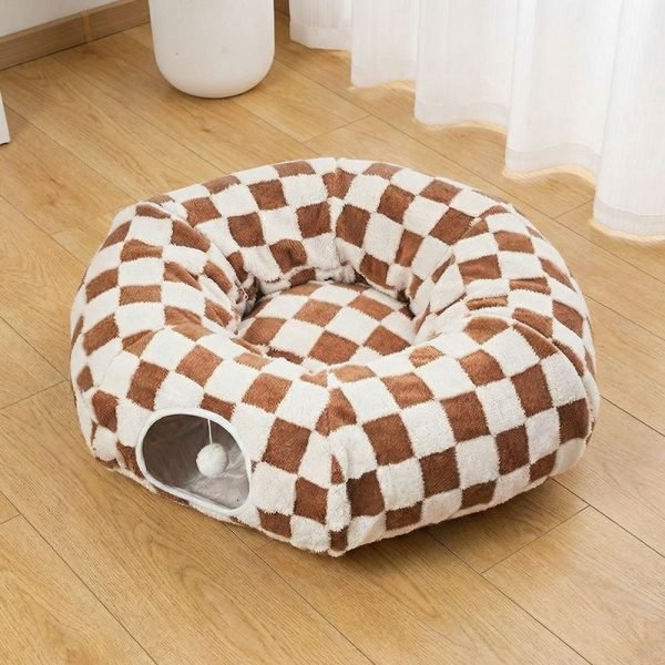 rabbit tunnel round brown