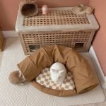 tunnel for rabbits brown