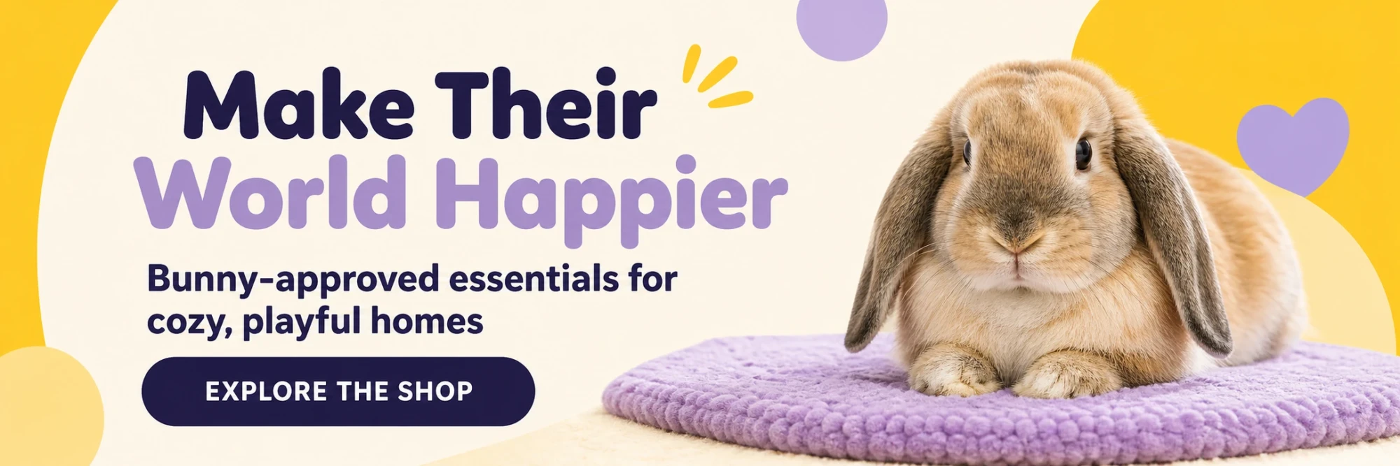 Shop rabbit mats, toys, beds and accessories at Rabbit World