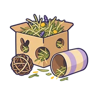 Rabbit enrichment pictogram